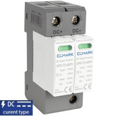 Αντικεραυνικό 2P 20kA 1000V Type 2 DC Φωτοβολταϊκά 64210